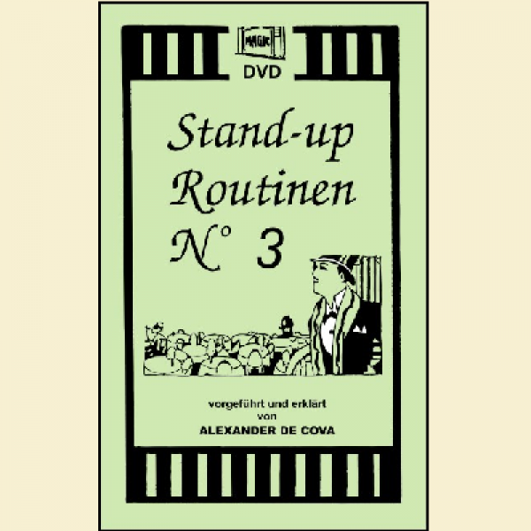Stand-up Routines 3 | Alexander de Cova - (DVD) 