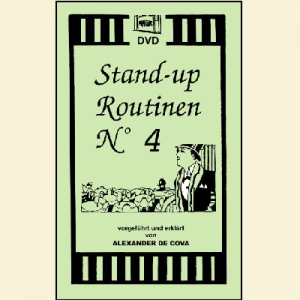 Stand-up Routines 4 - Alexander de Cova - (DVD) 