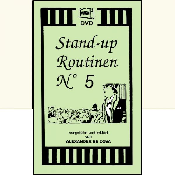 Stand up Routinen 5 | Alexander de Cova - (DVD)