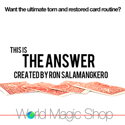 The Answer | Ron Salamangkero - (DVD) 