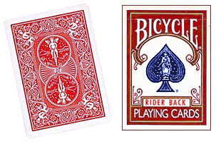 Three Way Forcing Deck Bicycle (rot)