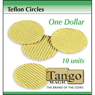 Teflon Circle Dollar size 10 units (T002) | Tango Magic