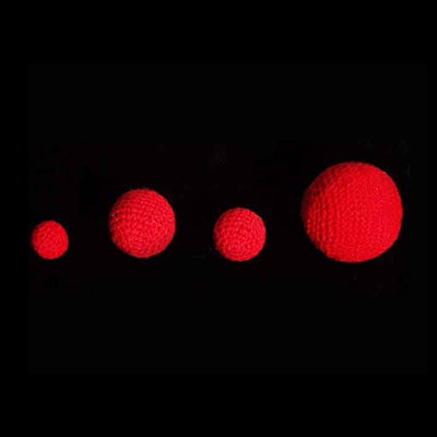 1,9cm Crochet Balls (Red) (1 ball) | Uday
