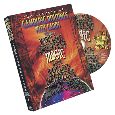 World's Greatest Magic: Gambling Routines With Cards Vol. 1 - (DVD)