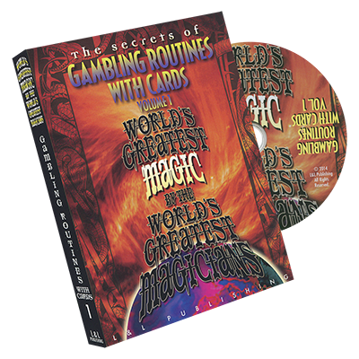 World's Greatest Magic: Gambling Routines With Cards Vol. 1 - (DVD) 