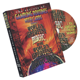 World's Greatest Magic: Gambling Routines With Cards Vol. 1 - (DVD)