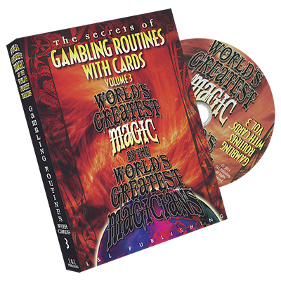 World's Greatest Magic: Gambling Routines With Cards Vol. 3 - (DVD)