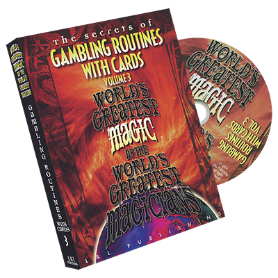 World's Greatest Magic: Gambling Routines With Cards Vol. 3 - (DVD) 