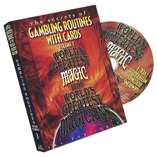 World's Greatest Magic: Gambling Routines With Cards Vol. 3 - (DVD)